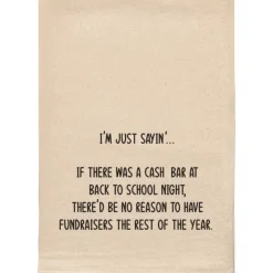 CASH BAR FUNNY NATURAL TOWEL - cozylivehome.com | we sell a wide range of comfortable household items^ Shop All