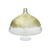 Cheap Ccd436 Glass Cake Stand with dome with Gold Design-11"D - cozylivehome.com | we sell a wide range of comfortable household items Giftware