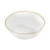 Flash Sale CDB2555 Clear Bowl with Gold Rim - cozylivehome.com | we sell a wide range of comfortable household items Giftware