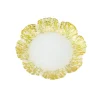 Clearance CDG519 Flower Shaped Plates-Scalloped-Gold-6.25"D - cozylivehome.com | we sell a wide range of comfortable household items Giftware