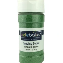 Hot Celebakes by CK Products Emerald Green Sanding Sugar, 4oz. - cozylivehome.com | we sell a wide range of comfortable household items Foods