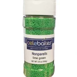 Online Celebakes Lime Green Nonpareils, 3.8 oz. - cozylivehome.com | we sell a wide range of comfortable household items Foods