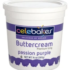 Cheap Celebakes Passion Purple Buttercream Icing, 14 oz. - cozylivehome.com | we sell a wide range of comfortable household items Foods