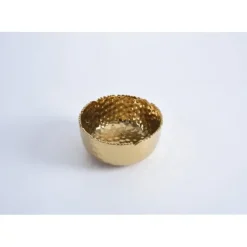 New CER-2588-G Medium Gold Round Bowl - cozylivehome.com | we sell a wide range of comfortable household items Giftware