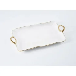 Store CER-2610-WG Large Platter 17.5 × 9.5 × 1.75 in - cozylivehome.com | we sell a wide range of comfortable household items Giftware