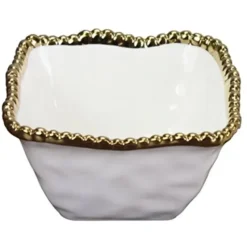 Sale CER-2251-WG Square Snack Bowl - cozylivehome.com | we sell a wide range of comfortable household items Giftware