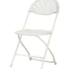 CHAIR/FOLDING PLASTIC FANBACK- WHITE - cozylivehome.com | we sell a wide range of comfortable household items^ Shop All