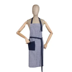 Clearance Chambray Stripe Ajustable Apron Blue - cozylivehome.com | we sell a wide range of comfortable household items Housewares