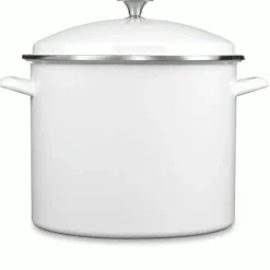 CHEF CLASSIC WHITE ENAMELED STOCKPOT 16QT - cozylivehome.com | we sell a wide range of comfortable household items^ Shop All