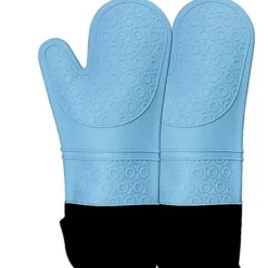 Clearance Cherle Blue Silicone Oven Mitt - cozylivehome.com | we sell a wide range of comfortable household items Housewares