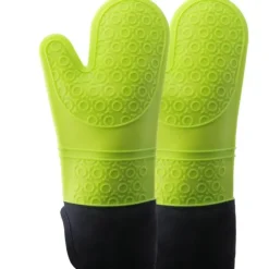 Best Sale Cherle Green Silicone Oven Mitt - cozylivehome.com | we sell a wide range of comfortable household items Housewares