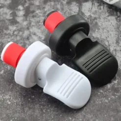 Best Sale Cherle Plastic Wine Stopper Black/White Asst - cozylivehome.com | we sell a wide range of comfortable household items Housewares