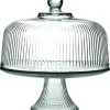 Best C860318HG18-TRI CAKE COVER-ON FOOTED PLATE-MONACO - cozylivehome.com | we sell a wide range of comfortable household items Giftware
