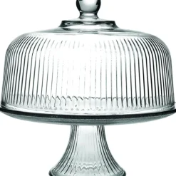 Best C860318HG18-TRI CAKE COVER-ON FOOTED PLATE-MONACO - cozylivehome.com | we sell a wide range of comfortable household items Giftware