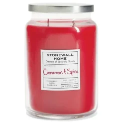CINNAMON & SPICE CANDLE 21 OZ - cozylivehome.com | we sell a wide range of comfortable household items^ Shop All