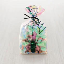 Clear Spider Web Iridescent Halloween Treat Bags & Ties - cozylivehome.com | we sell a wide range of comfortable household items^ Shop All