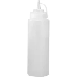 Clear Squeeze Bottle w/ Lid 24 Oz - cozylivehome.com | we sell a wide range of comfortable household items^ Shop All