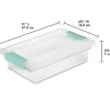Clear Storage Clip Box -11x6.5x2.75 - cozylivehome.com | we sell a wide range of comfortable household items^ Shop All