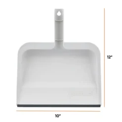 Clip-on Dustpan with Rubber Lip, Grey - cozylivehome.com | we sell a wide range of comfortable household items^ Shop All