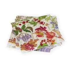 COCKTAIL NAPKIN BERRY BOTANICAL TAUPE - cozylivehome.com | we sell a wide range of comfortable household items^ Shop All