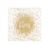 COCKTAIL NAPKIN CHEERS GOLD - cozylivehome.com | we sell a wide range of comfortable household items^ Shop All