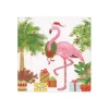 COCKTAIL NAPKIN CHRISTMAS FLAMINGOS - cozylivehome.com | we sell a wide range of comfortable household items^ Shop All