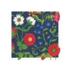 COCKTAIL NAPKIN CLOISTERS GARDEN NAVY - cozylivehome.com | we sell a wide range of comfortable household items^ Shop All