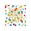 COCKTAIL NAPKIN CONFETTI HAPPY BIRTHDAY - cozylivehome.com | we sell a wide range of comfortable household items^ Shop All