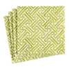 COCKTAIL NAPKIN FRETWORK MOSS GREEN - cozylivehome.com | we sell a wide range of comfortable household items^ Shop All