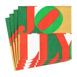 COCKTAIL NAPKIN HOLLY JOLLY - cozylivehome.com | we sell a wide range of comfortable household items^ Shop All