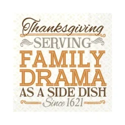 Cocktail Napkin, Serving Family Drama - cozylivehome.com | we sell a wide range of comfortable household items^ Shop All