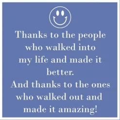 COCKTAIL NAPKIN THANKS TO THE PEOPLE - cozylivehome.com | we sell a wide range of comfortable household items^ Shop All