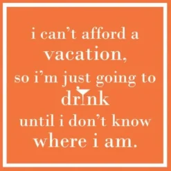 COCKTAIL NAPKIN VACATION DRINK - cozylivehome.com | we sell a wide range of comfortable household items^ Shop All