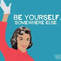 COCKTAIL NAPKINS BE YOURSELF - cozylivehome.com | we sell a wide range of comfortable household items^ Shop All