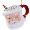 Cody Foster Glass Vintage Santa Mug Ornament - cozylivehome.com | we sell a wide range of comfortable household items^ Shop All