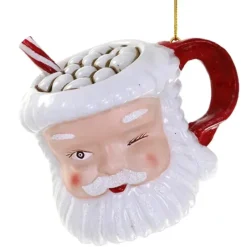 Cody Foster Glass Vintage Santa Mug Ornament - cozylivehome.com | we sell a wide range of comfortable household items^ Shop All