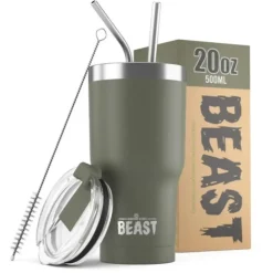 COFFEE TUMBLER SS 20 OZ ARMY GREEN - cozylivehome.com | we sell a wide range of comfortable household items^ Shop All