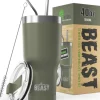COFFEE TUMBLER SS 40 OZ ARMY GREEN - cozylivehome.com | we sell a wide range of comfortable household items^ Shop All