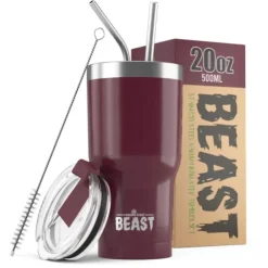 COFFEE TUMBLER SS 20 OZ CRANBERRY - cozylivehome.com | we sell a wide range of comfortable household items^ Shop All