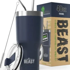 COFFEE TUMBLER SS 40 OZ NAVY - cozylivehome.com | we sell a wide range of comfortable household items^ Shop All