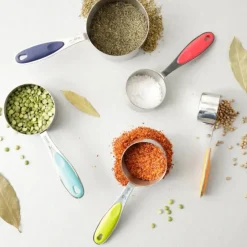 Colored Handle Measuring Cups Set/5 - cozylivehome.com | we sell a wide range of comfortable household items^ Shop All