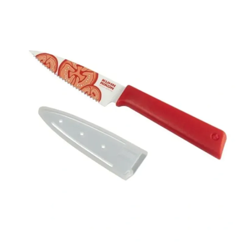 COLORI ART TOMATO SERRATED KNIFE 4" - cozylivehome.com | we sell a wide range of comfortable household items^ Shop All