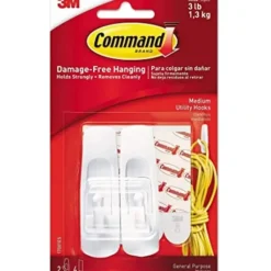 COMMAND MED. HOOKS 2 PK. - cozylivehome.com | we sell a wide range of comfortable household items^ Shop All