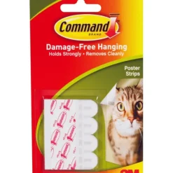 COMMAND POSTER STRIPS-SMALL CD/12 - cozylivehome.com | we sell a wide range of comfortable household items^ Shop All