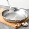 Hot Commercial Tri-Ply Stainless Steel Fry Pan - 10 inch - cozylivehome.com | we sell a wide range of comfortable household items Housewares