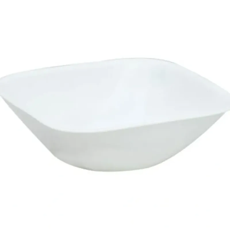 CORELLE BOWL 22oz PURE WHITE SQUARE - cozylivehome.com | we sell a wide range of comfortable household items^ Shop All