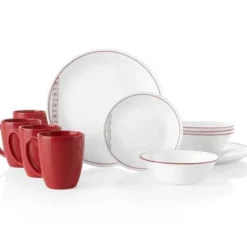Corelle Dinnerware Fusion Chilli Service For 4 - cozylivehome.com | we sell a wide range of comfortable household items^ Shop All