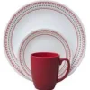 CORELLE SET CLASSIC, HOLIDAY STITCH Service For 4 - cozylivehome.com | we sell a wide range of comfortable household items^ Shop All