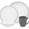 CORELLE SET CLASSIC, MYSTIC GRAY Service For 4 - cozylivehome.com | we sell a wide range of comfortable household items^ Shop All