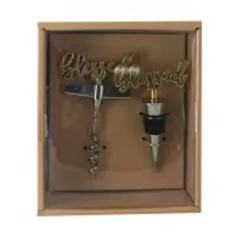 Best Cork Screw & Stopper "Blessed" - cozylivehome.com | we sell a wide range of comfortable household items Giftware
